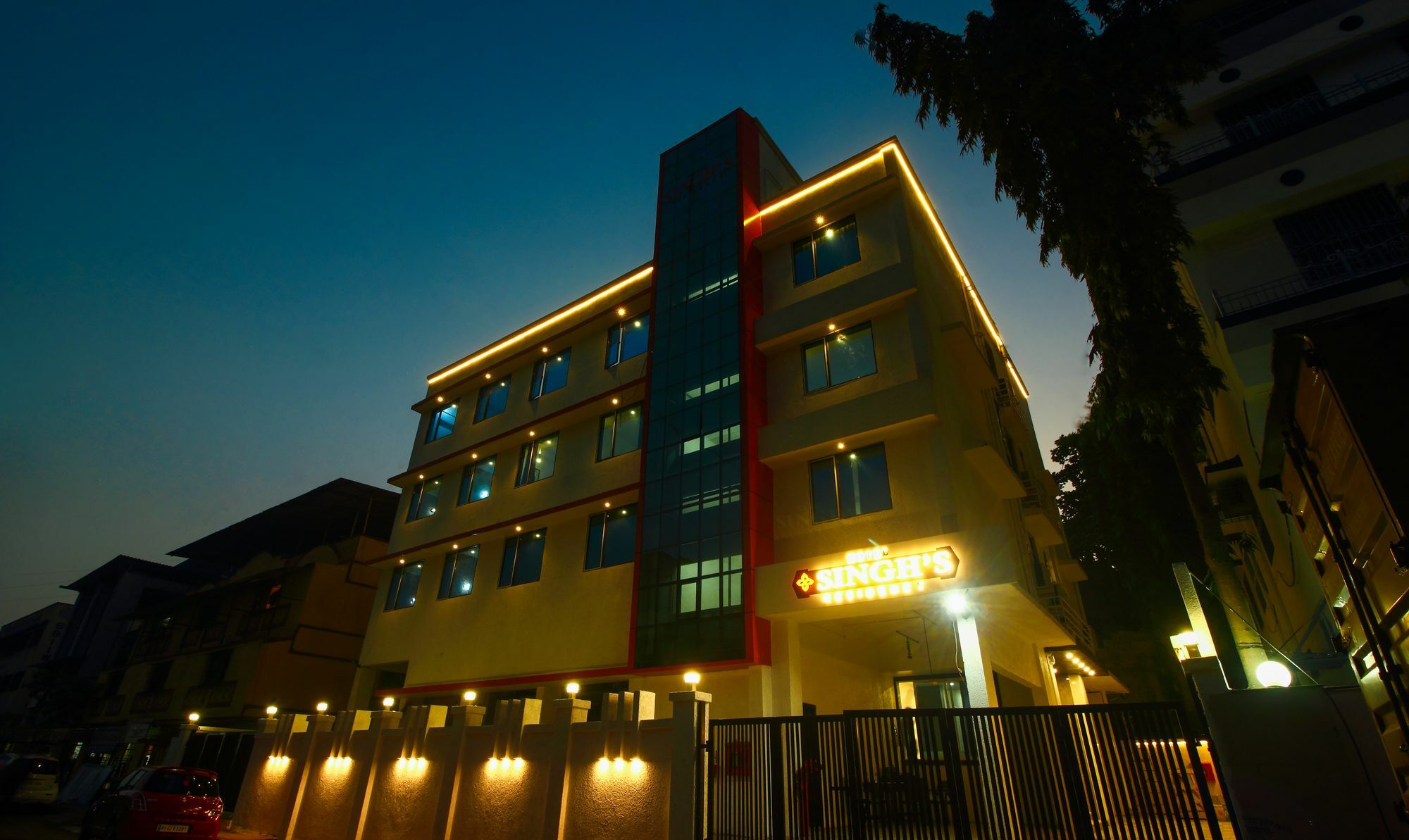 纳威孟买 Treebo Trend Singh'S Residency酒店 外观 照片